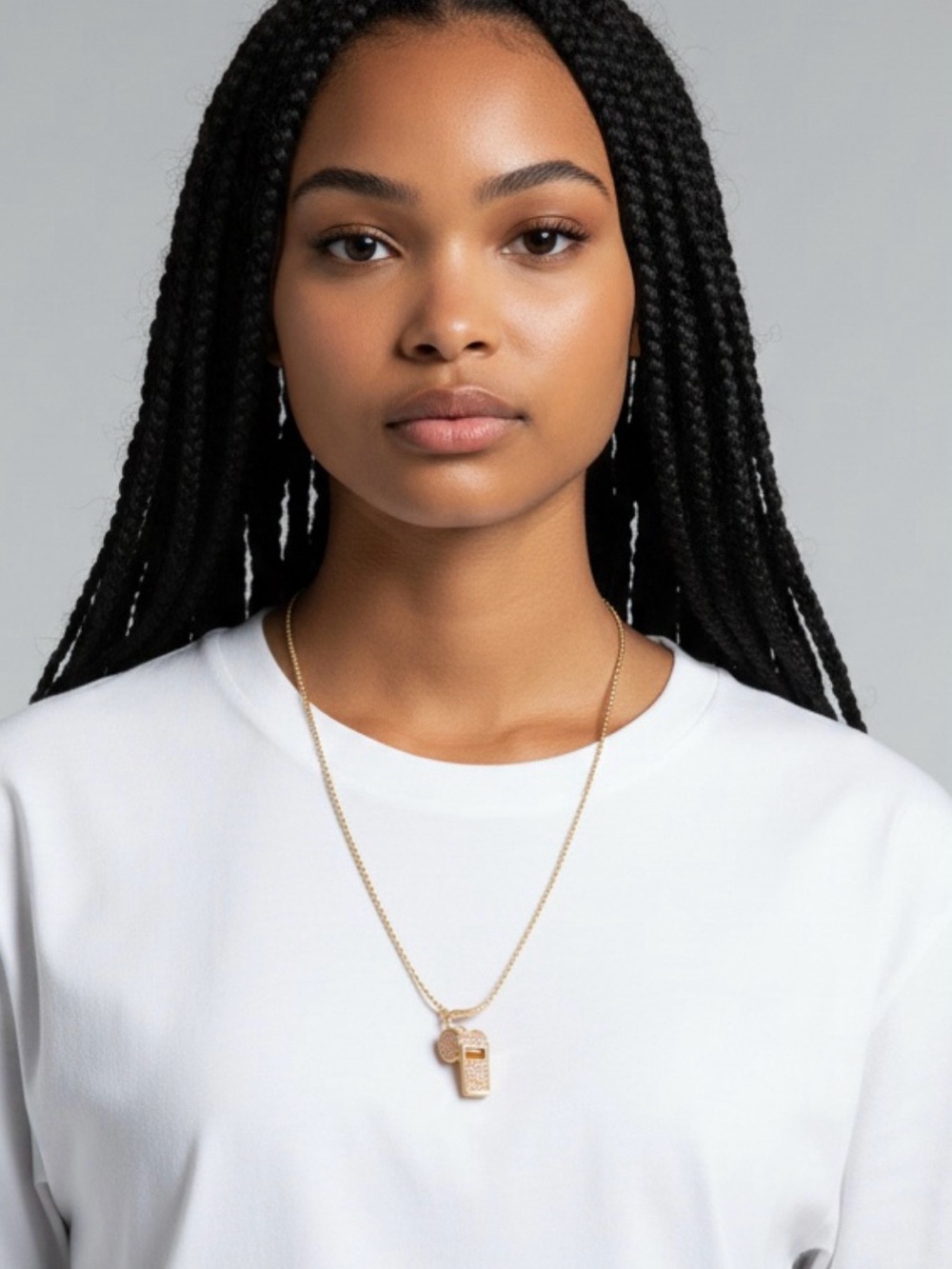 Delicate Gold Layered Pendant Necklace - Women Jewelry
